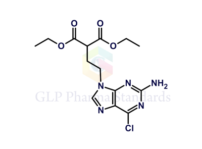 Diethyl [2-(2-Amino-6-chloro-9H-purin-9-yl)ethyl]malonate